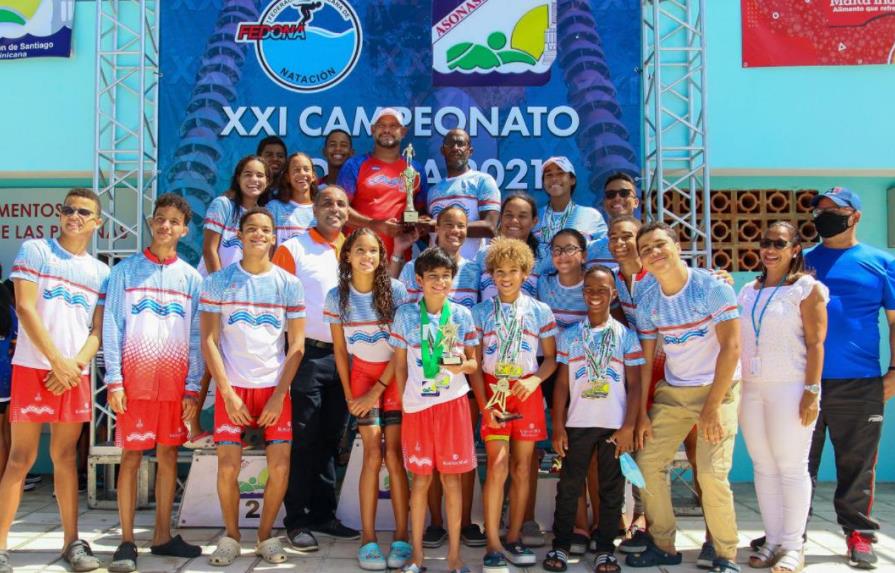 Ganadores del 21 campeonato de natación Santiago 2021