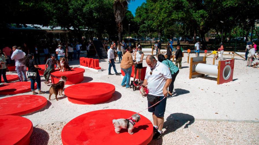 Perros ya disponen de un parque canino en el Mirador Sur