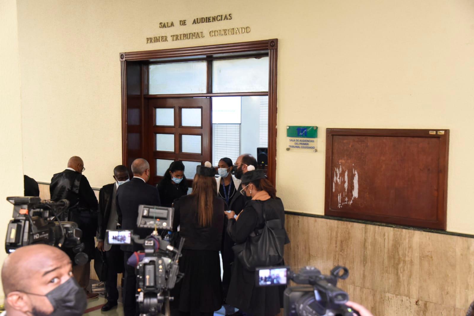 Sala de audiencia donde se conocerá la medida de coerción a los acusado en el caso Coral 5G.