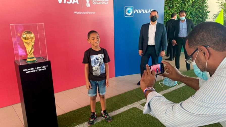 La Copa Mundial de Catar se paseó por suelo dominicano