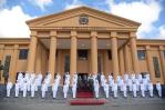 Abinader inviste a 46 cadetes en ciencias militares y una mujer se gana el mayor reconocimiento 