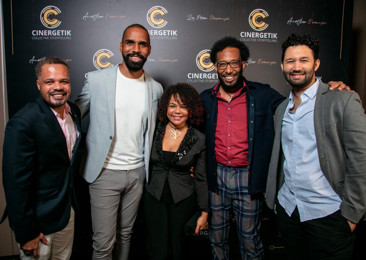 Merkisede Avelino, Vicente Santos, Cheddy García, Johnnié Mercedes y Johnattan Báez.