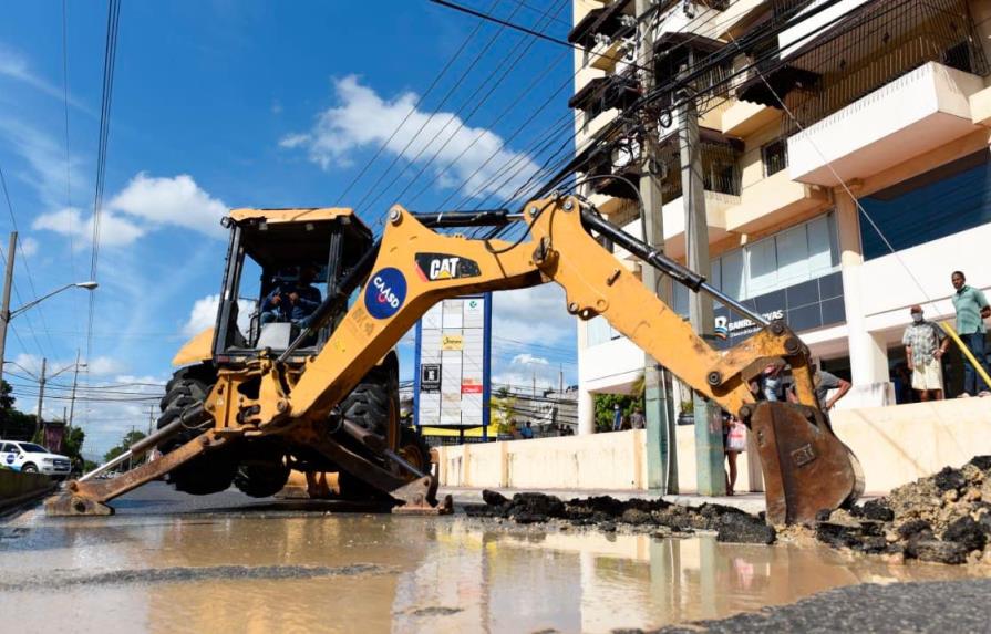 CAASD repara 276 averías afectaron a más de 12 sectores del Gran Santo Domingo 