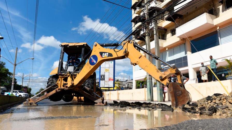 CAASD repara 276 averías afectaron a más de 12 sectores del Gran Santo Domingo 