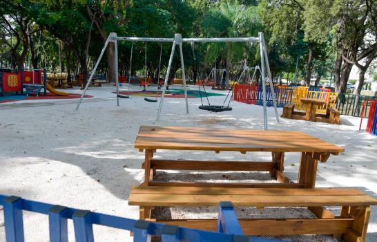 Inauguran primera etapa de remozamiento en el parque Mirador Sur 