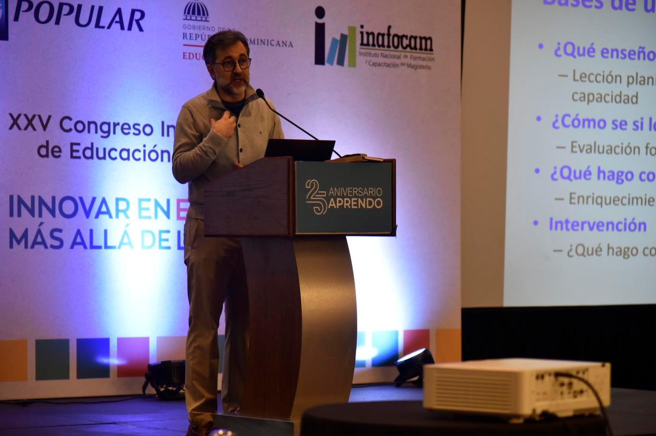 Darwin Caraballo, director ejecutivo Acción para la Educación Básica (Educa).