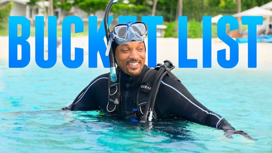 Will Smith amplía su ‘Bucket List’; nadará con tiburones
