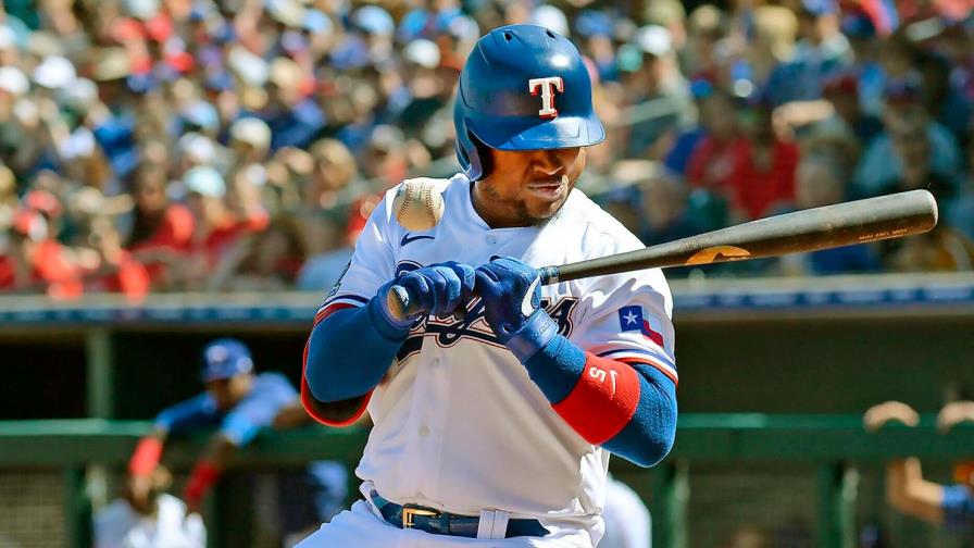 Willie Calhoun, pelotazo lamentable Willie Calhoun, pelotazo lamentable