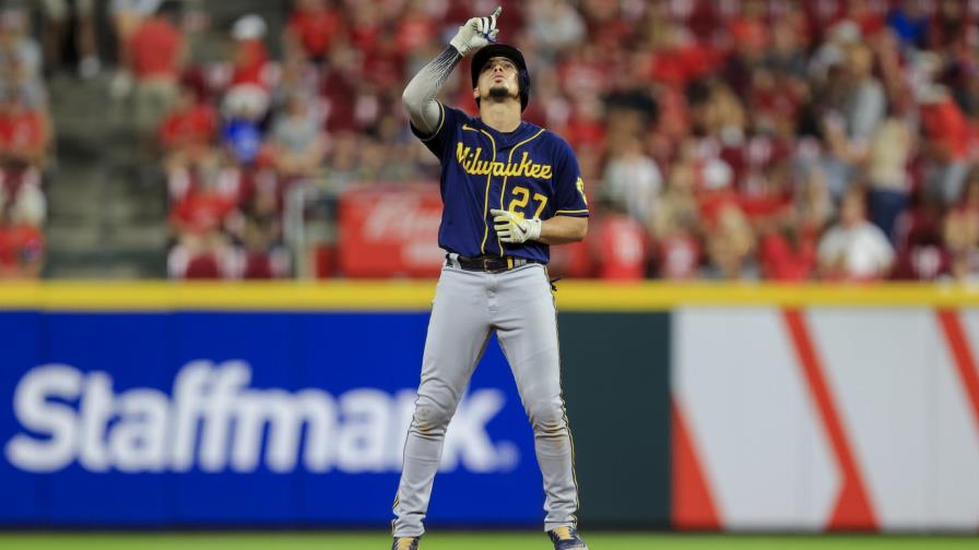 Adames dispara jonrón y produce cuatro; Cerveceros remontan ante Rojos