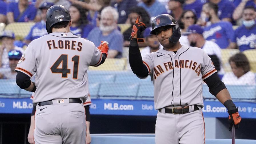 Los Gigantes derrotan a los Dodgers, Pujols de 1-0