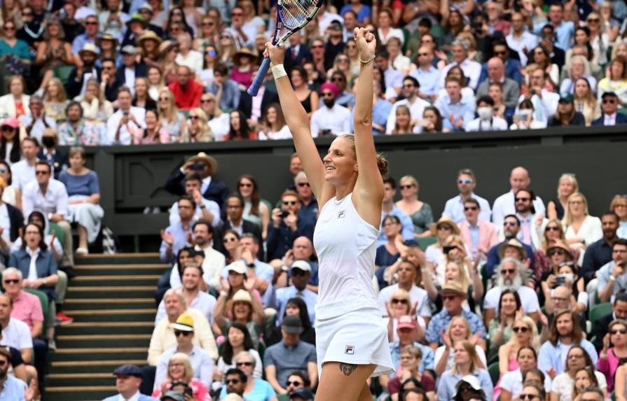 Barty y Pliskova jugarán la final femenina de Wimbledon