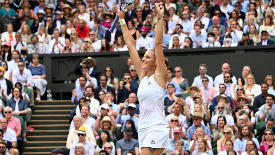 Barty y Pliskova jugarán la final femenina de Wimbledon