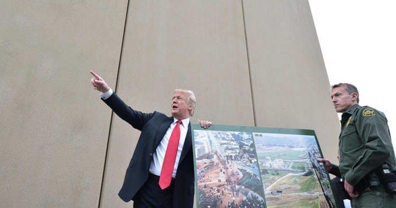Más de mitad de EE.UU. rechaza muro de Trump y demanda reabrir Administración