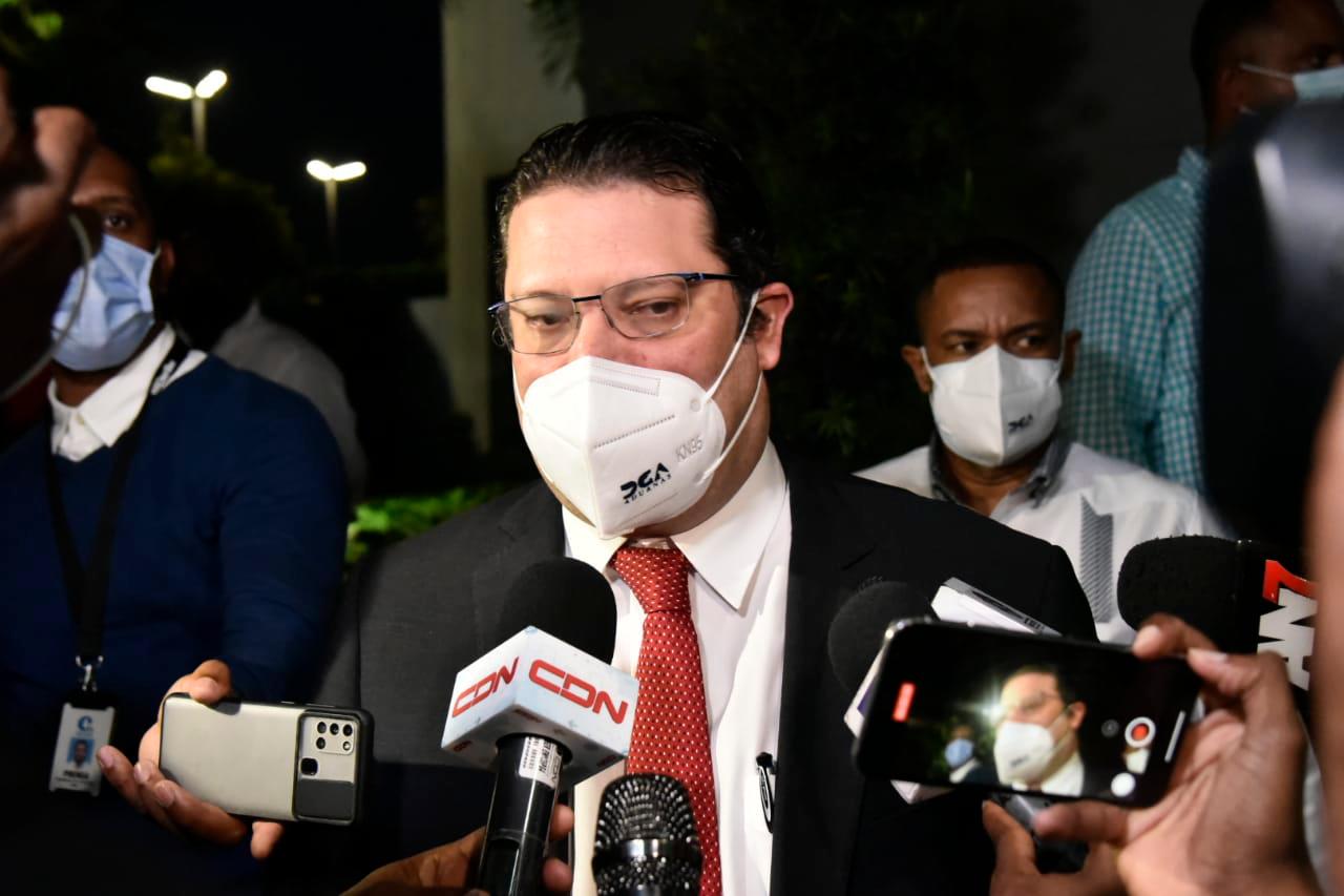 El director de Aduanas, Eduardo Sanz Lovatón. Foto: Diario Libre/Francisco Arias