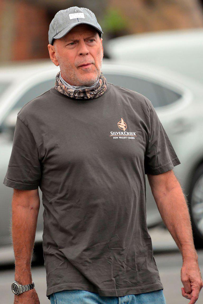 Bruce Willis fue echado de una tienda en Los Ángeles por negarse a usar mascarilla