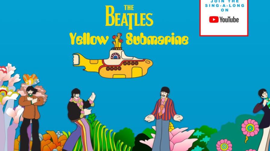 The Beatles invitan a un karaoke global con Yellow Submarine