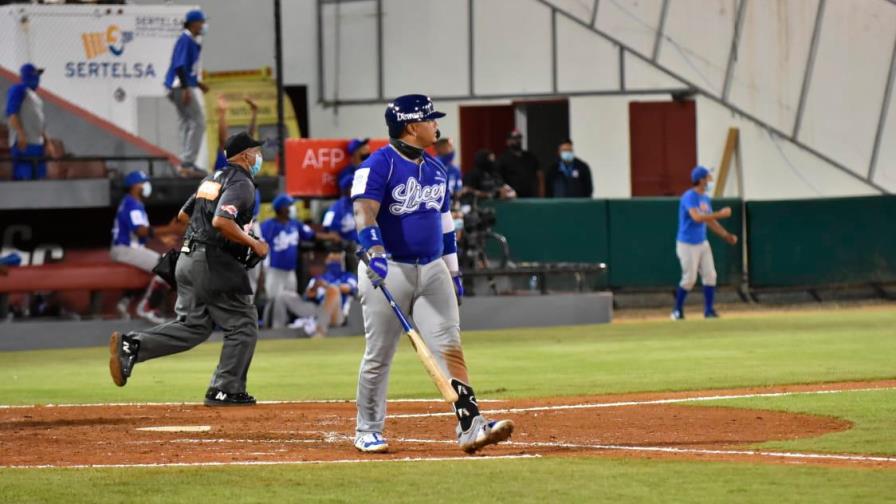 El Licey sale de mala racha a base de cuadrangulares