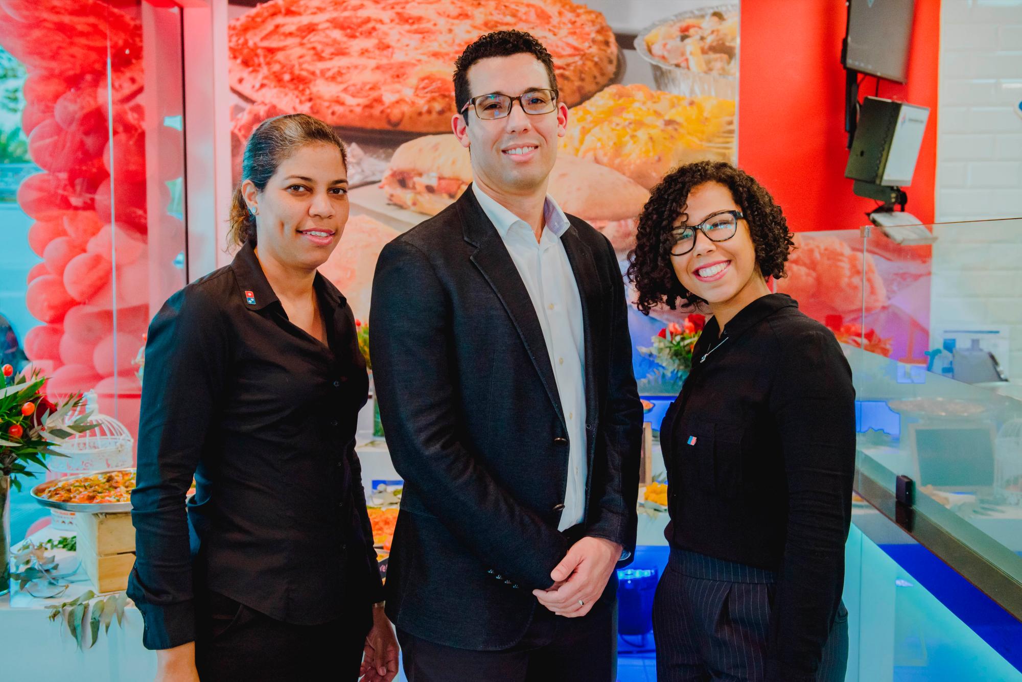 Yleana Mercedez, Luis Francisco Rodriguez y Pamela del Orbe.
