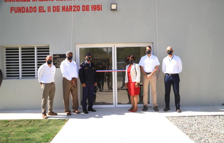 Domicem inaugura estación de bomberos en Sabana de Palenque