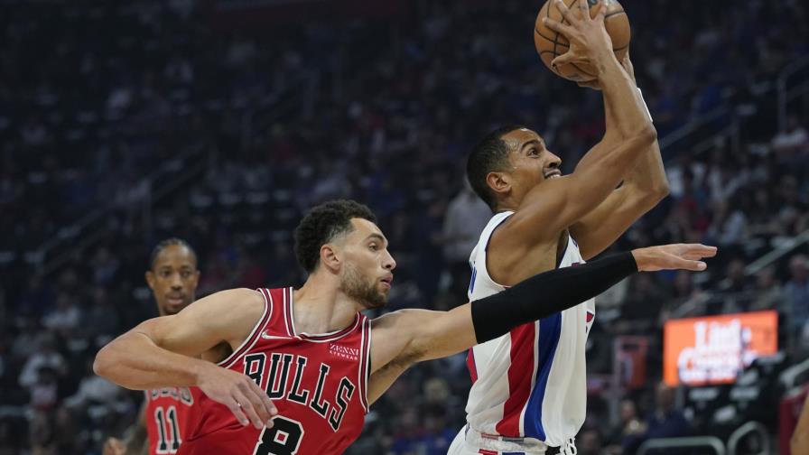 LaVine guía a Bulls a triunfo sobre Pistons en primer partido LaVine guía a Bulls a triunfo sobre Pistons en primer partido