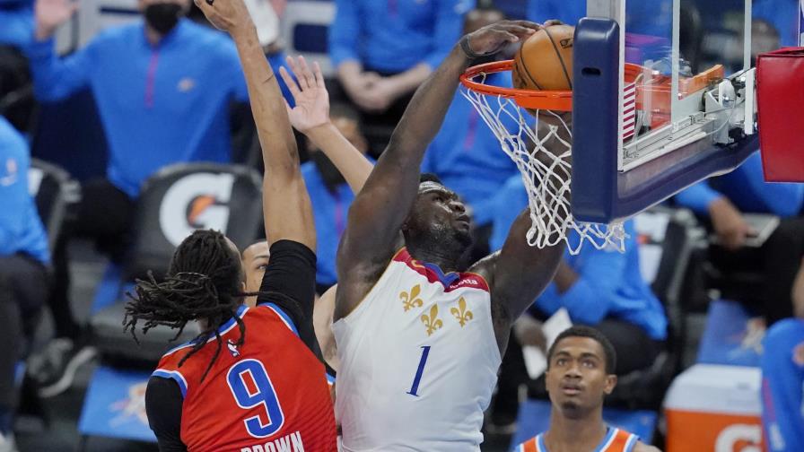 Vídeo | Williamson anota 27 y Pelicans doblegan a Thunder Vídeo | Williamson anota 27 y Pelicans doblegan a Thunder