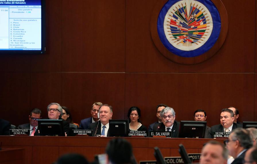 La OEA celebrará su Asamblea General en EE.UU. tras la renuncia de Bahamas