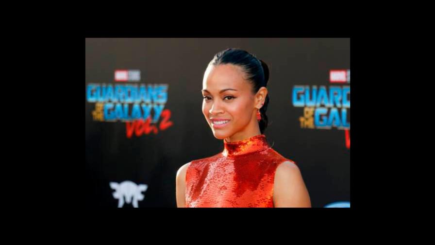 Zoe Saldaña y la gracia de la pizza casera