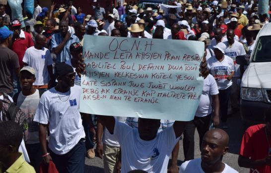 Cientos marchan en Haití contra política migratoria de la República Dominicana
