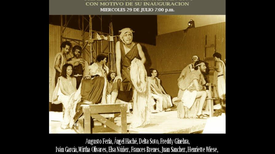 Casa de Teatro homenajeará a sus fundadores
