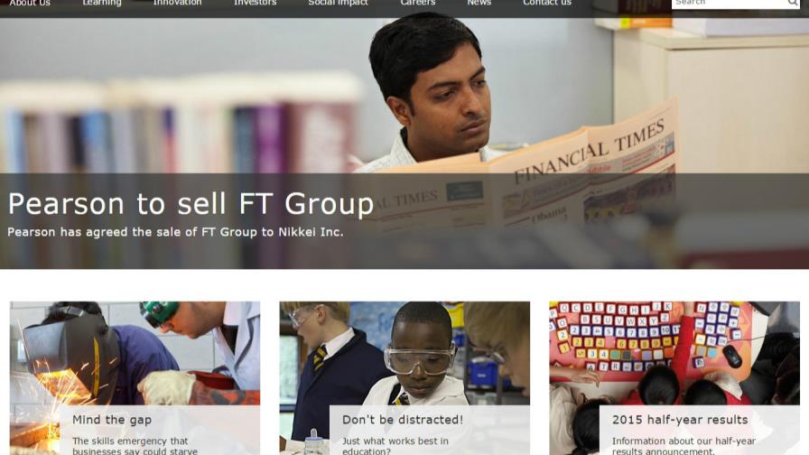 El grupo Pearson también busca vender su 50% en The Economist