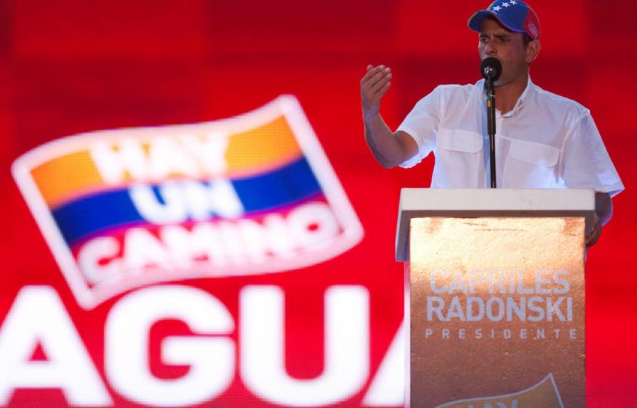 Capriles insiste en necesidad de observación electoral de OEA para Venezuela