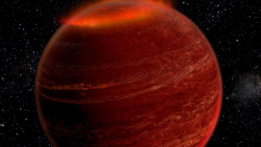 Astrónomos observan auroras boreales por primera vez fuera del Sistema Solar