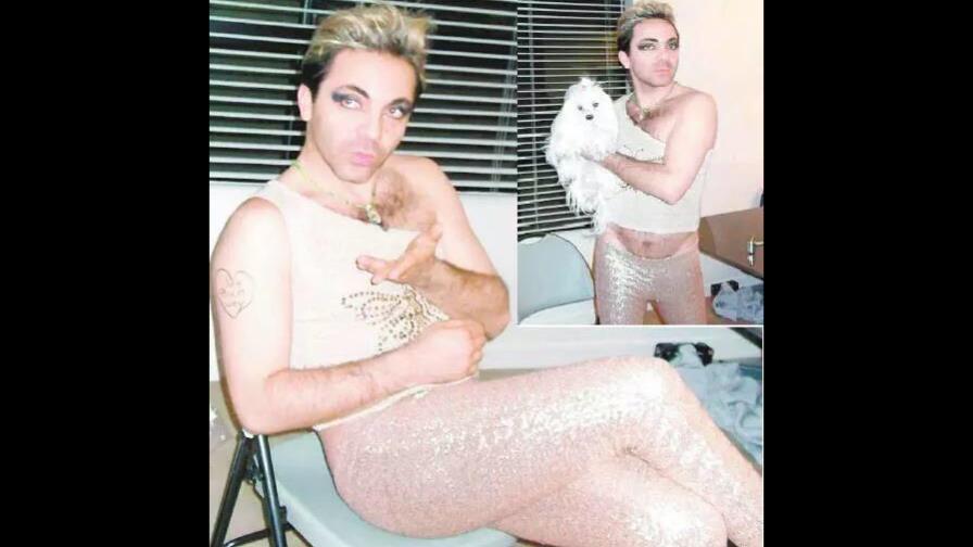 Cristian Castro ahora vestido de mujer 