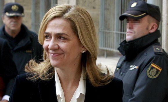 Tribunal rebaja la fianza a  la infanta Cristina de Borbón,   por caso de delito fiscal