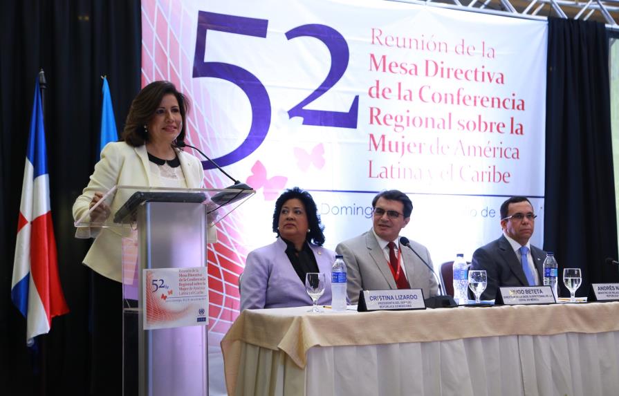 Margarita Cedeño dice que la discriminación de la mujer genera pobreza  