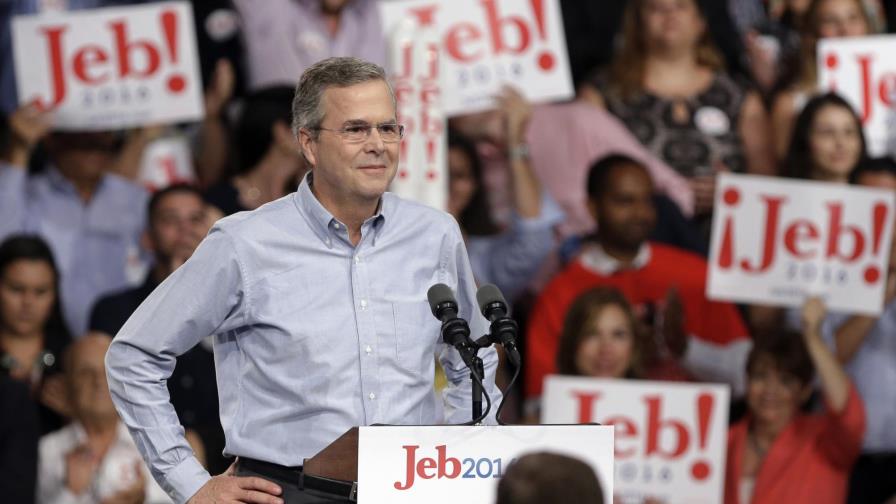Jeb Bush dice que Trump no le preocupa demasiado