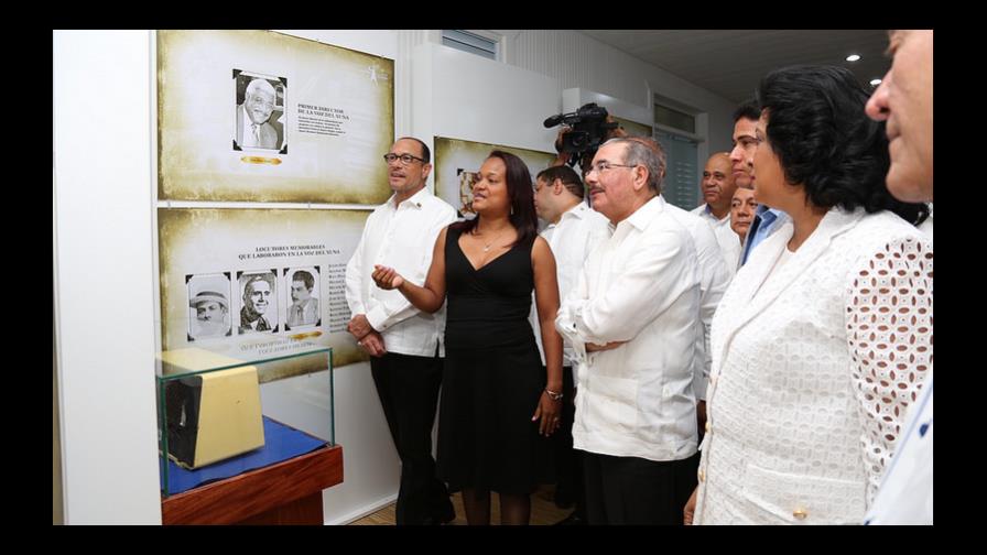 Danilo Medina inaugura réplica de La Voz del Yuna 