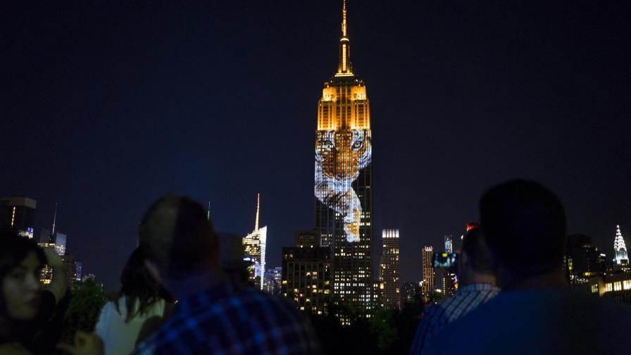  El Empire State de Nueva York, iluminado con animales en peligro de extinción