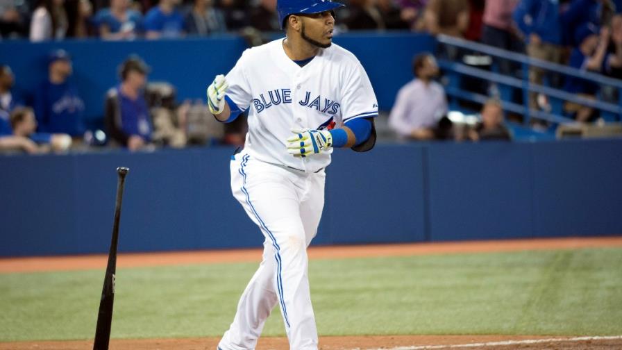 Dominicano Edwin Encarnación pega dos hits en triunfo de Toronto