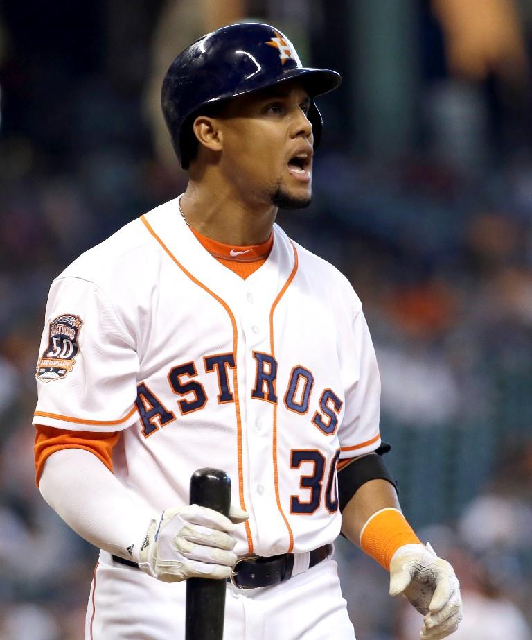El dominicano Carlos Gómez se acopló con los Astros de Houston