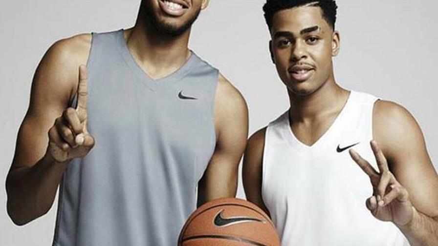 Karl Towns pasa a la familia de la Nike, junto a D’Angelo Russell