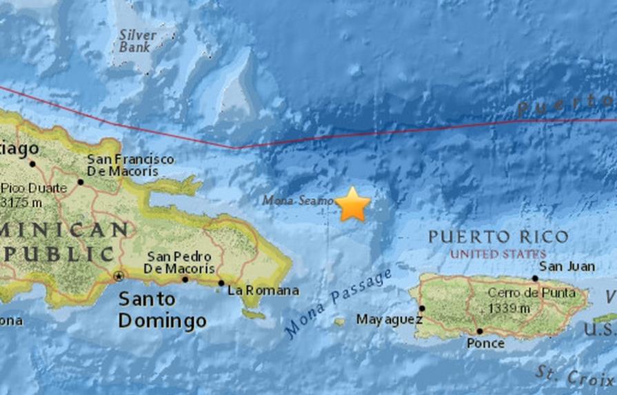 Se registra terremoto de 3.0 al noreste de Punta Cana
