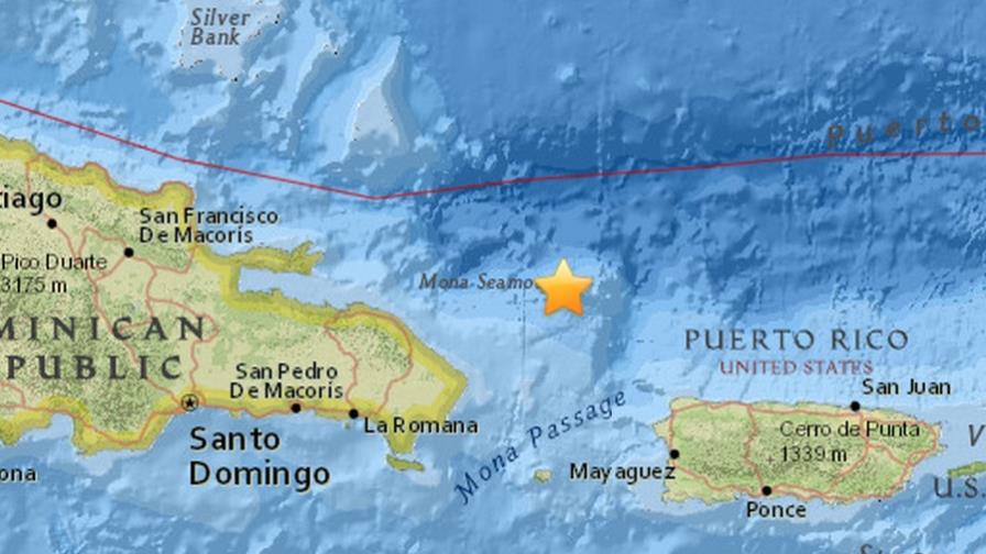 Se registra terremoto de 3.0 al noreste de Punta Cana