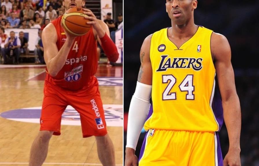 Pau Gasol considera una idea divertida, jugar con Kobe Bryant en el Barcelona 