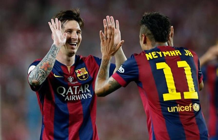 Messi y Neymar son la esperanza del Barcelona para enderezar el rumbo 