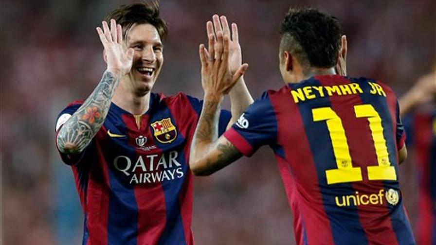 Messi y Neymar son la esperanza del Barcelona para enderezar el rumbo 
