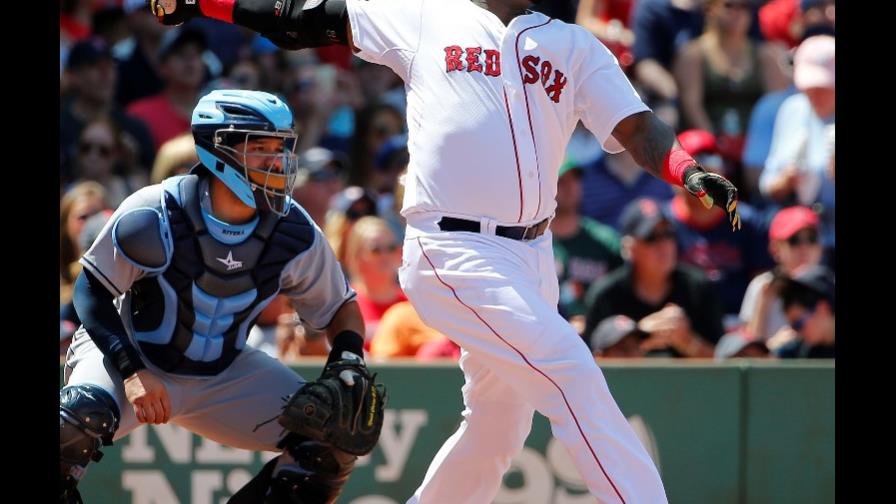 Líderes de bateo y pitcheo en las Grandes Ligas; Ortiz decide; Bautista pega gran slam