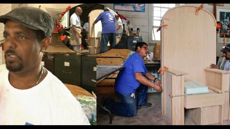 Un dominicano en el equipo que construye silla usará el papa Francisco en Nueva York Un dominicano en el equipo que construye silla usará el papa Francisco en Nueva York