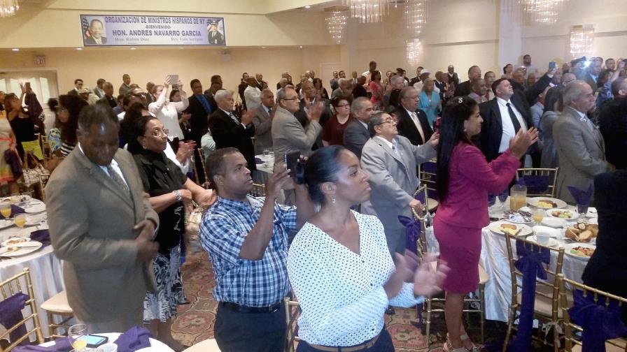 El canciller dominicano se reúne con asambleístas y líderes religiosos de Nueva York El canciller dominicano se reúne con asambleístas y líderes religiosos de Nueva York