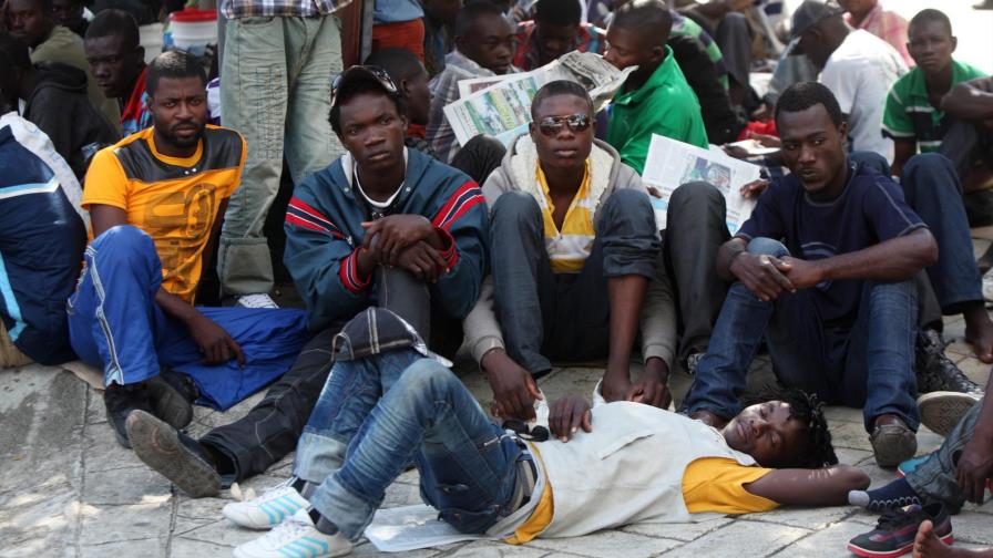 Grupo de haitianos es atacado con perdigones por xenófobos en Brasil Grupo de haitianos es atacado con perdigones por xenófobos en Brasil